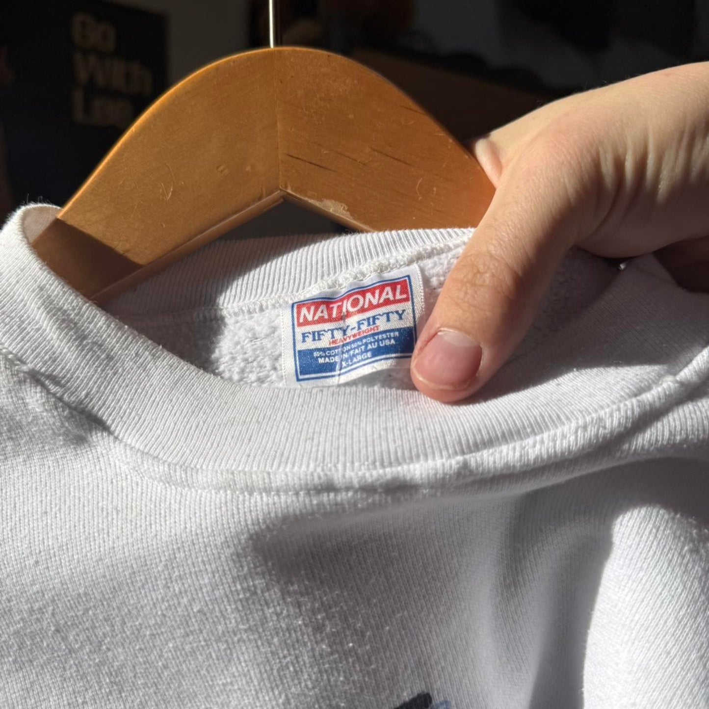 Vintage 80s The Washington Apples Parody Crewneck - X-Large