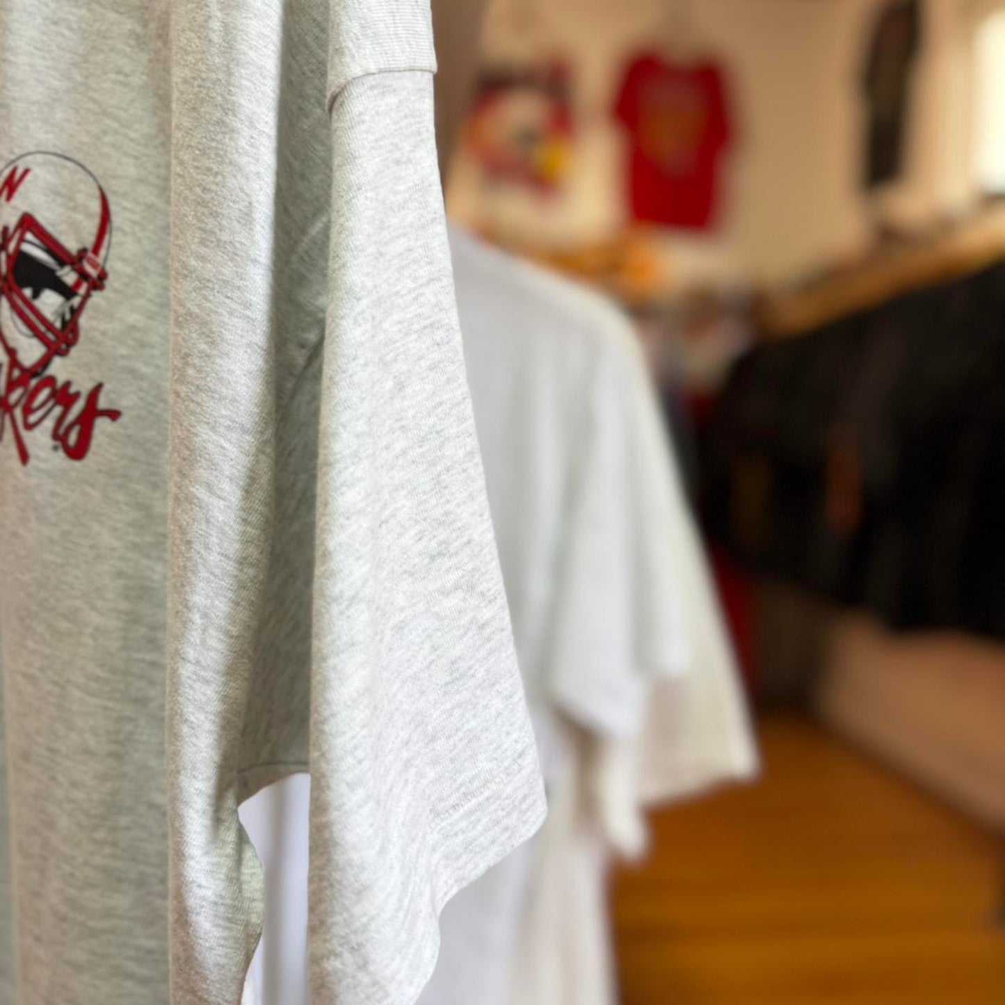 Vintage 90s Nebraska Huskers Business as Usual T-Shirt