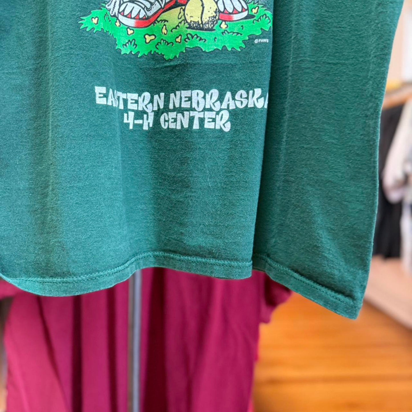 Vintage 90s Garfield and Odie Nebraska Cartoon T-Shirt
