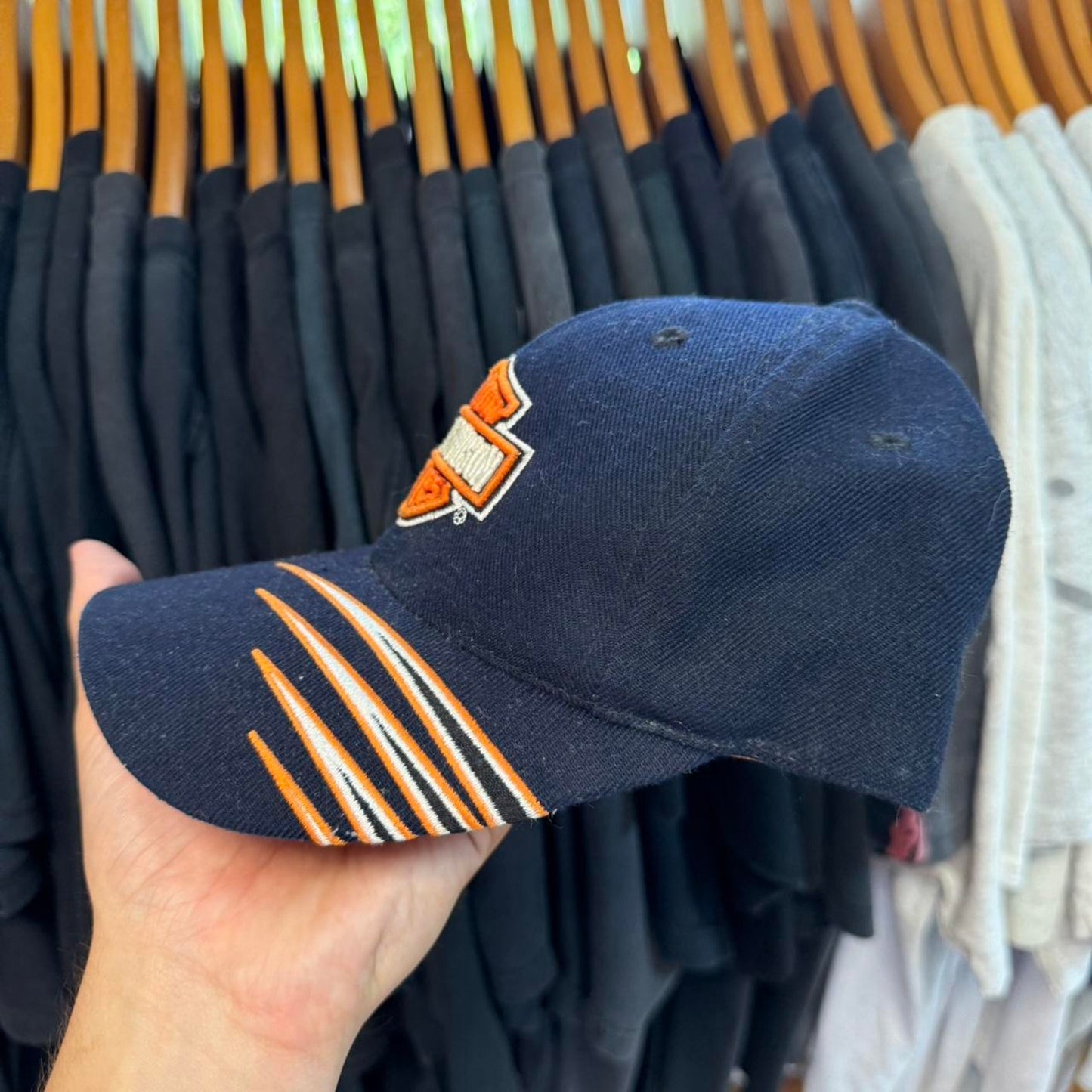 Vintage 90s Harley Davidson Motorcycles Biker Cap