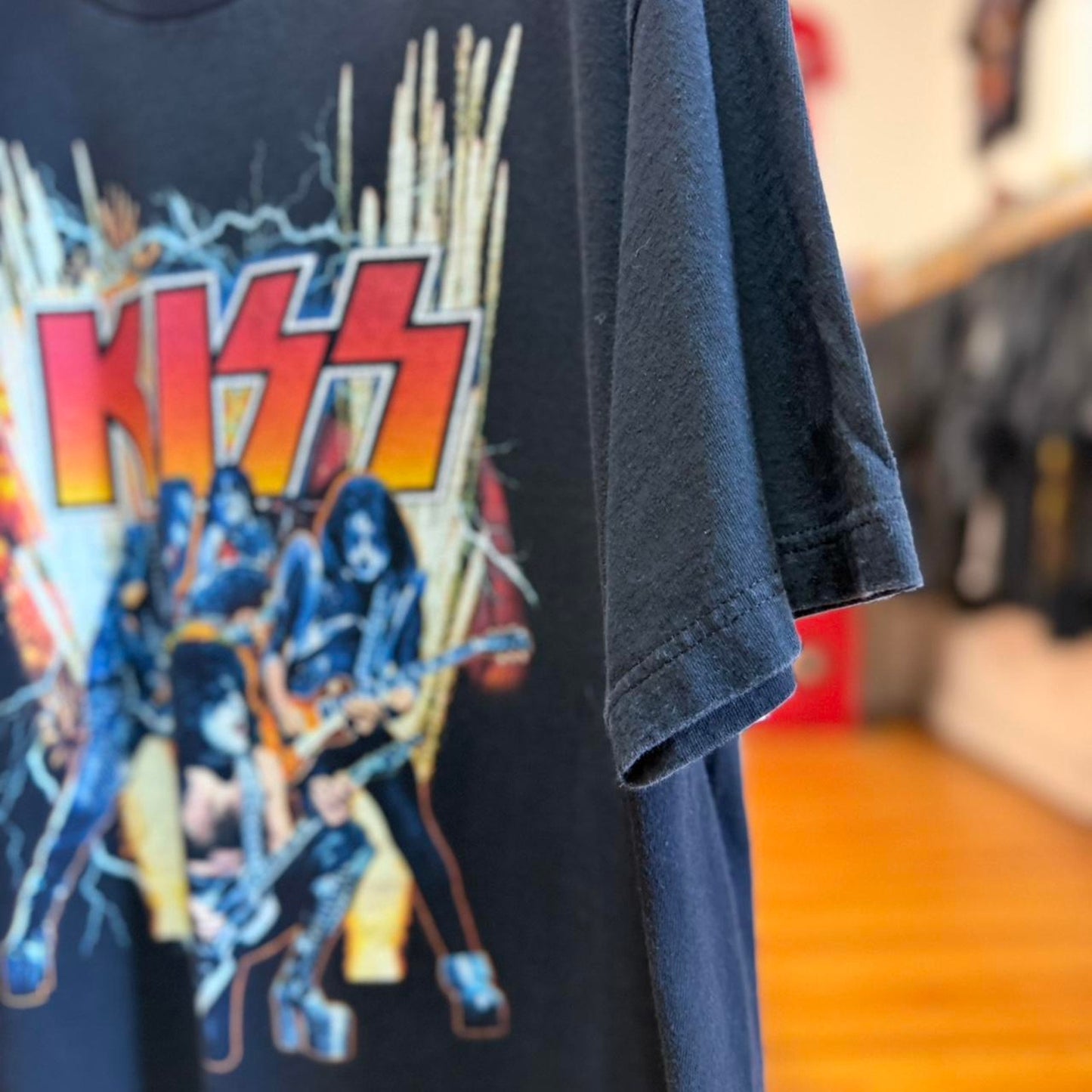 Vintage 90s KISS Band Concert Music T-Shirt