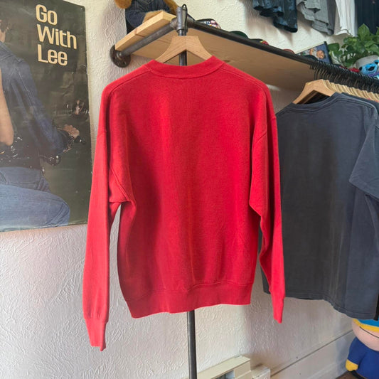 Vintage 90s Nebraska Huskers Football Crewneck - Large