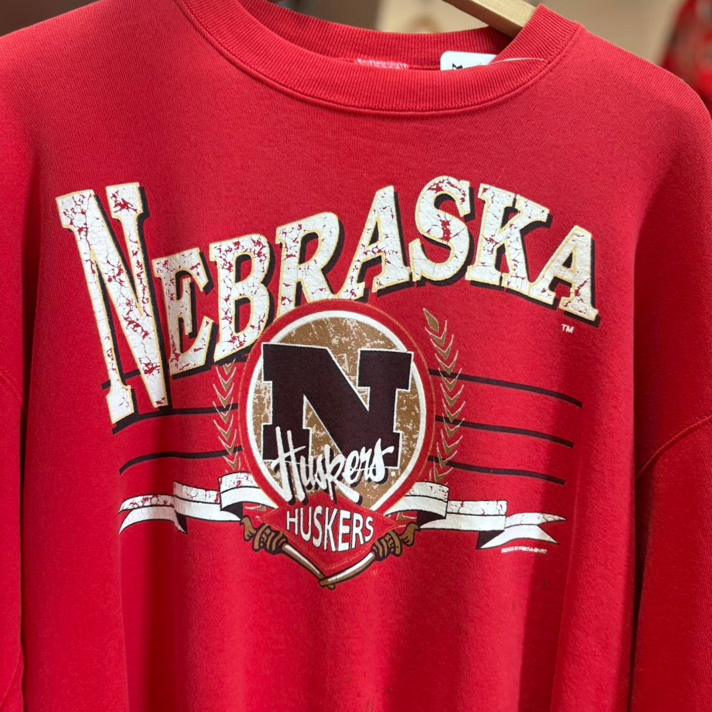 Vintage 90s Nebraska Huskers Crewneck