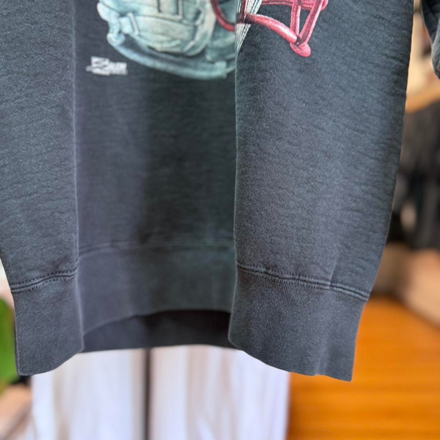 Vintage 90s Nebraska Huskers Helmet Sports Crewneck