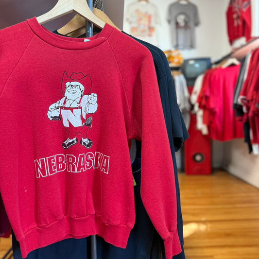 Vintage 90s Nebraska Huskers Herbie Crewneck