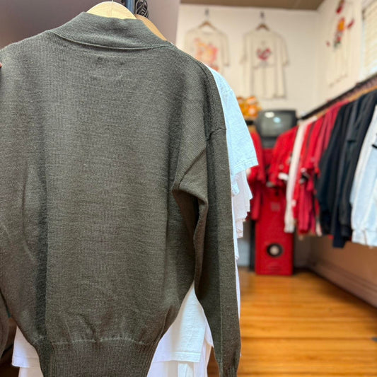 Vintage 90s Military Patch Marine Army Sweater - X-Large