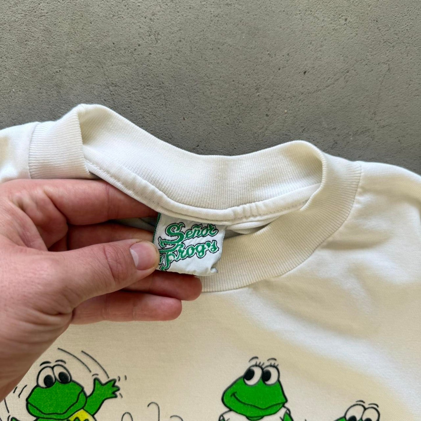 Vintage 90s Senor Frogs Animal Frog T-Shirt - X-Large