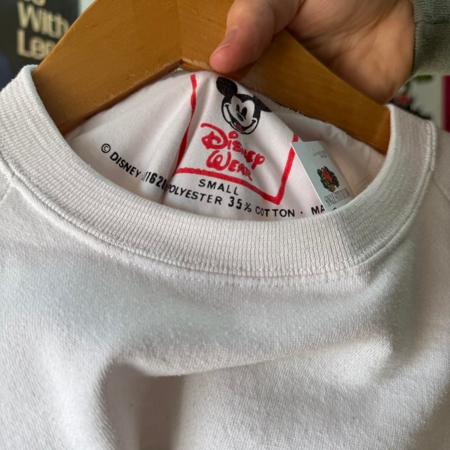 Vintage 90s Mickey Mouse Disney Cartoon Crewneck - Small