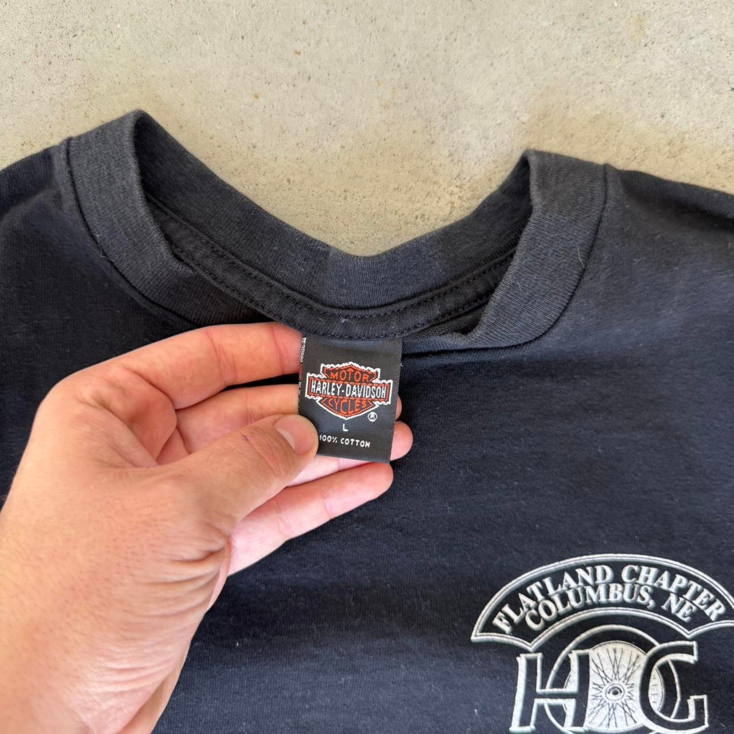 Vintage 90s Harley Davidson Motorcycles HOG Biker T-Shirt - Large