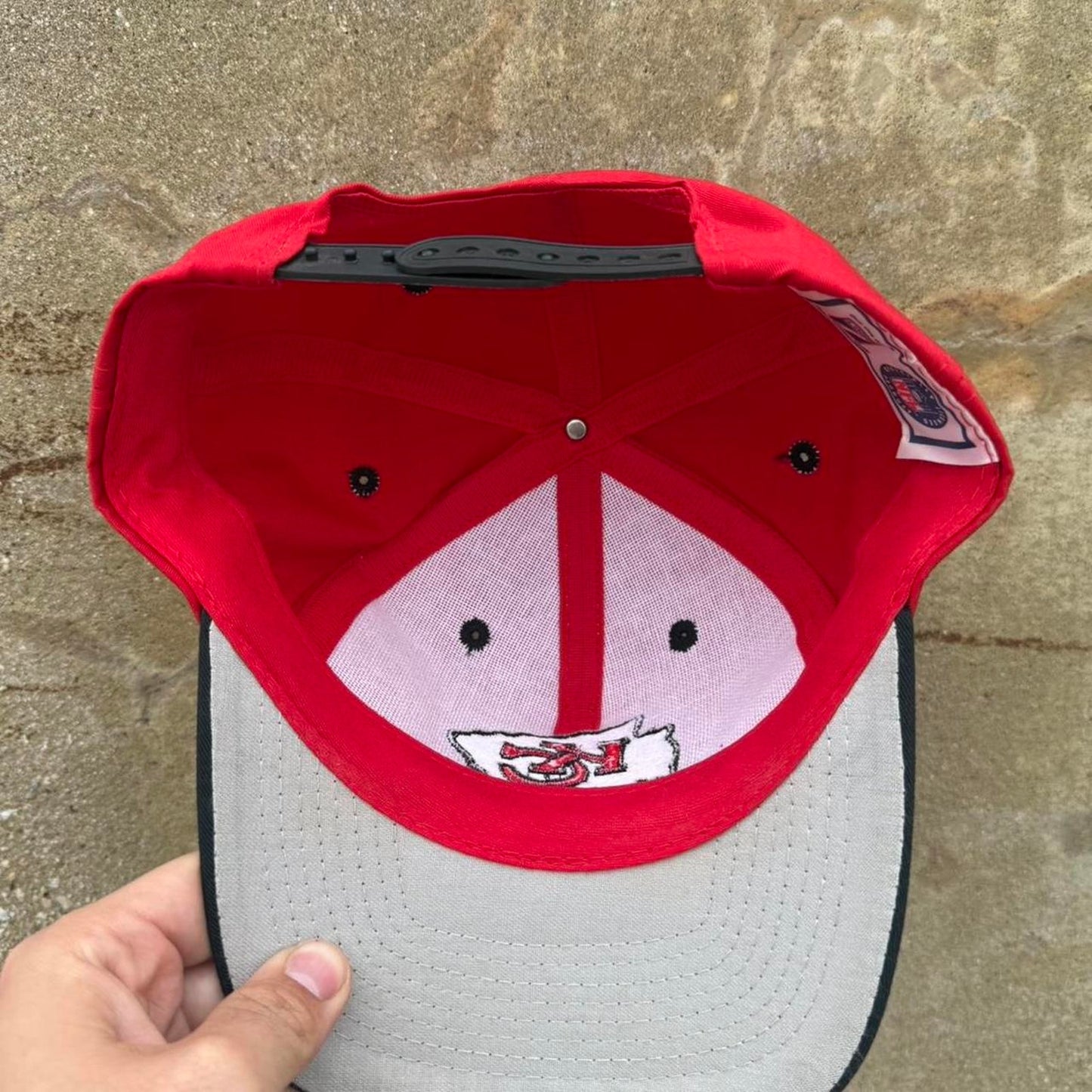 Vintage 90s Kansas City Chiefs NFL Sports Snapback