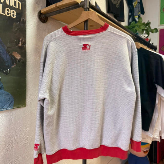 Vintage 90s Nebraska Huskers Starter Embroidered Crewneck - Medium