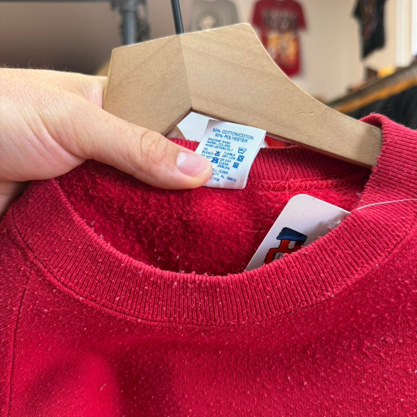 Vintage 90s Nebraska Huskers Football Fan Crewneck