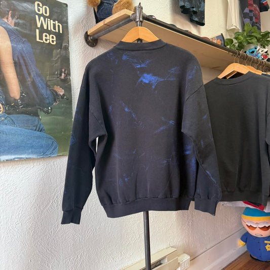 Vintage 90s Wyoming Deer Animal AOP Crewneck - Large