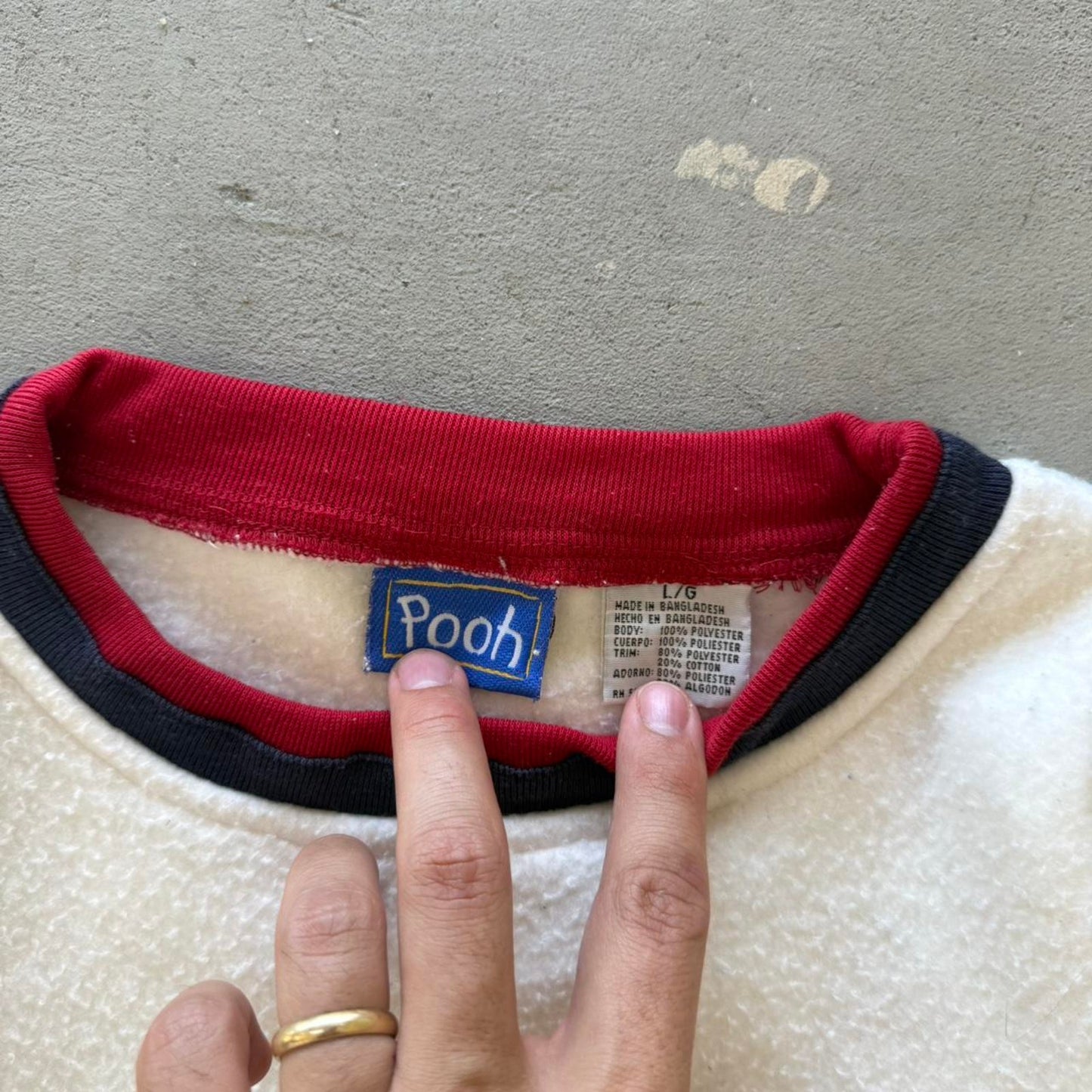 Vintage 90s Winnie the Pooh Hiking Crewneck - Large