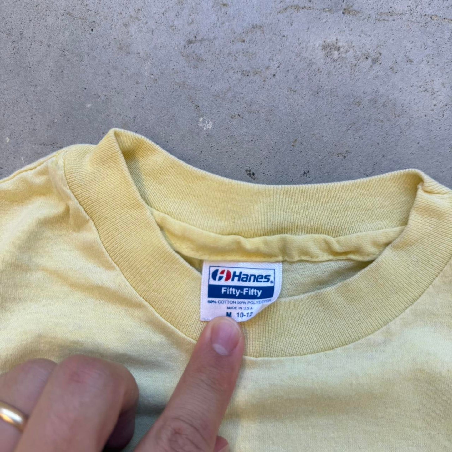 Vintage 90s Hangin Tough Dirt Track Racing T-Shirt - Kids Medium