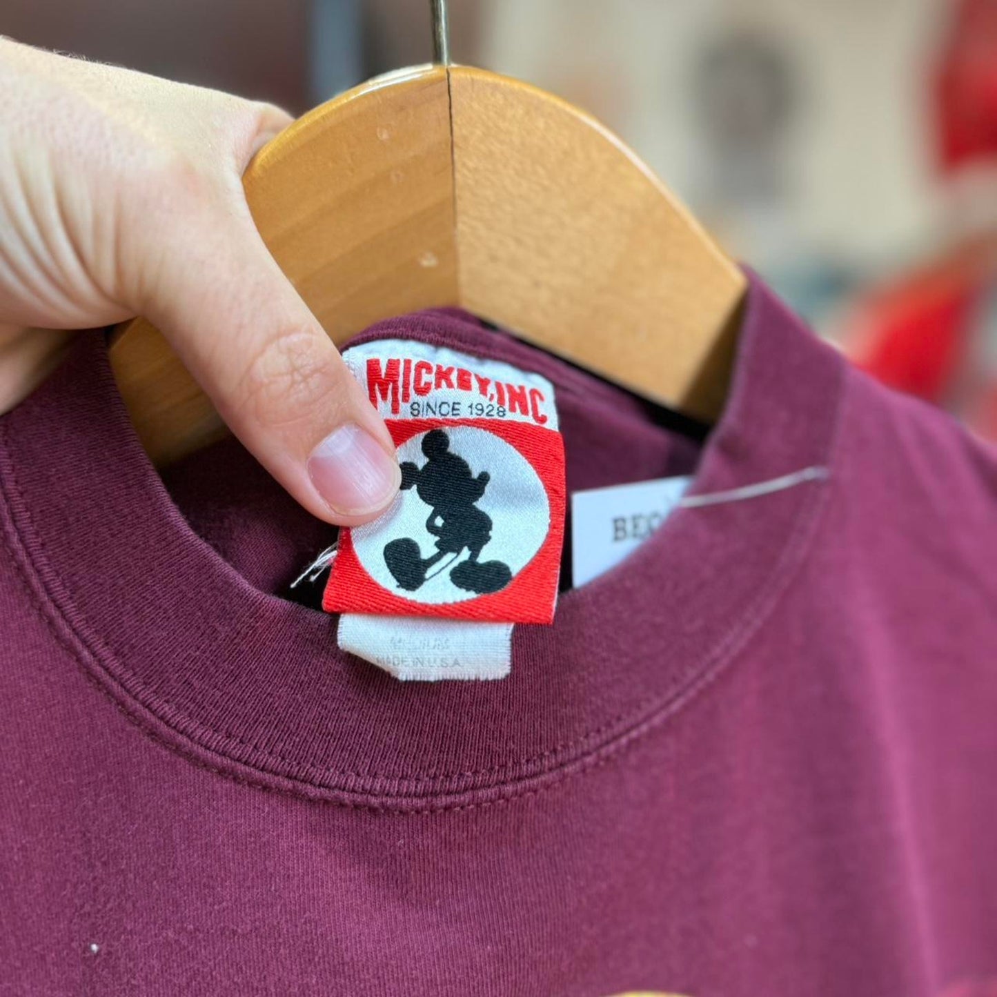 Vintage 90s Disney Mickey Mouse Twilight Zone T-Shirt