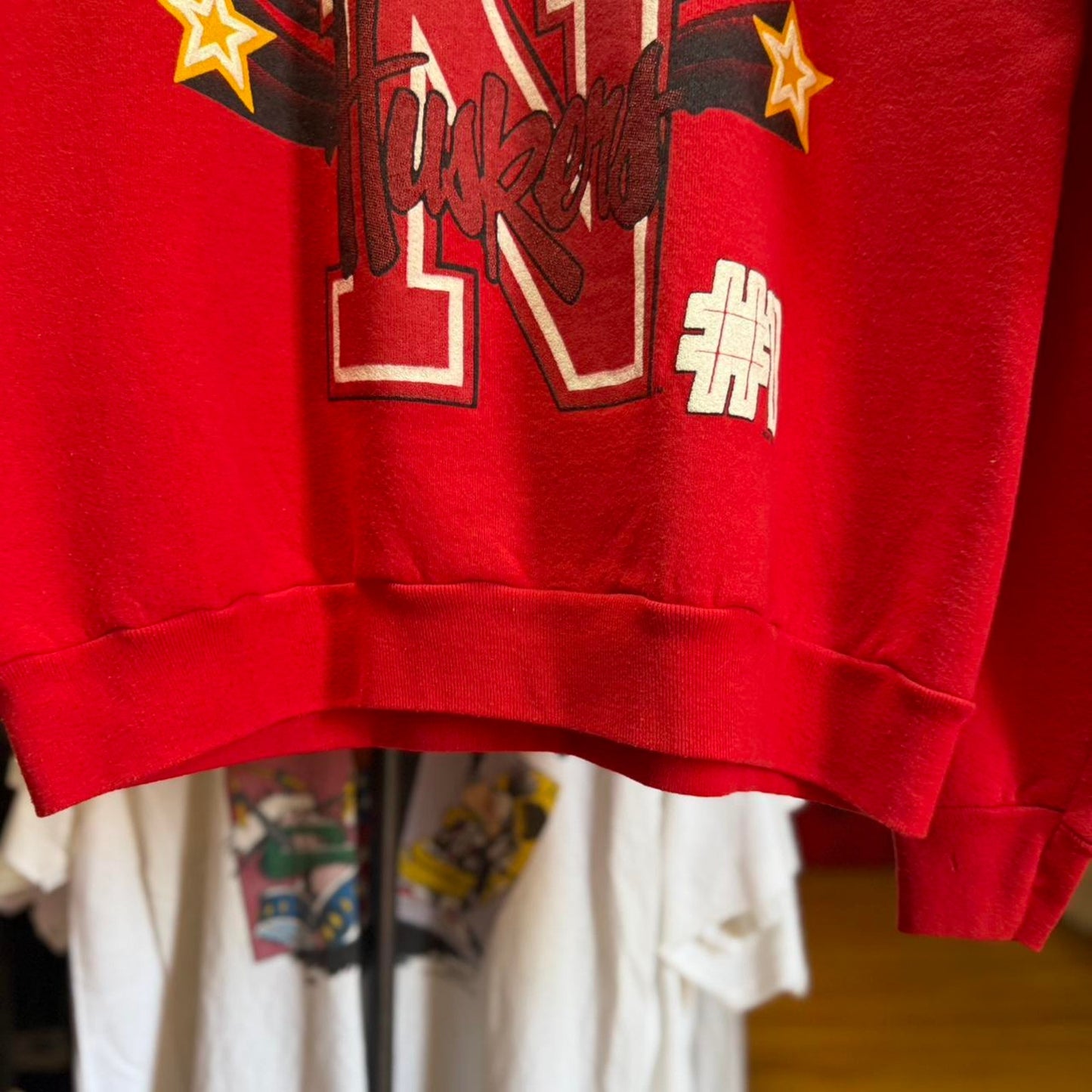 Vintage 90s Nebraska Huskers 1994 National Champions Star Spell Out Crewneck