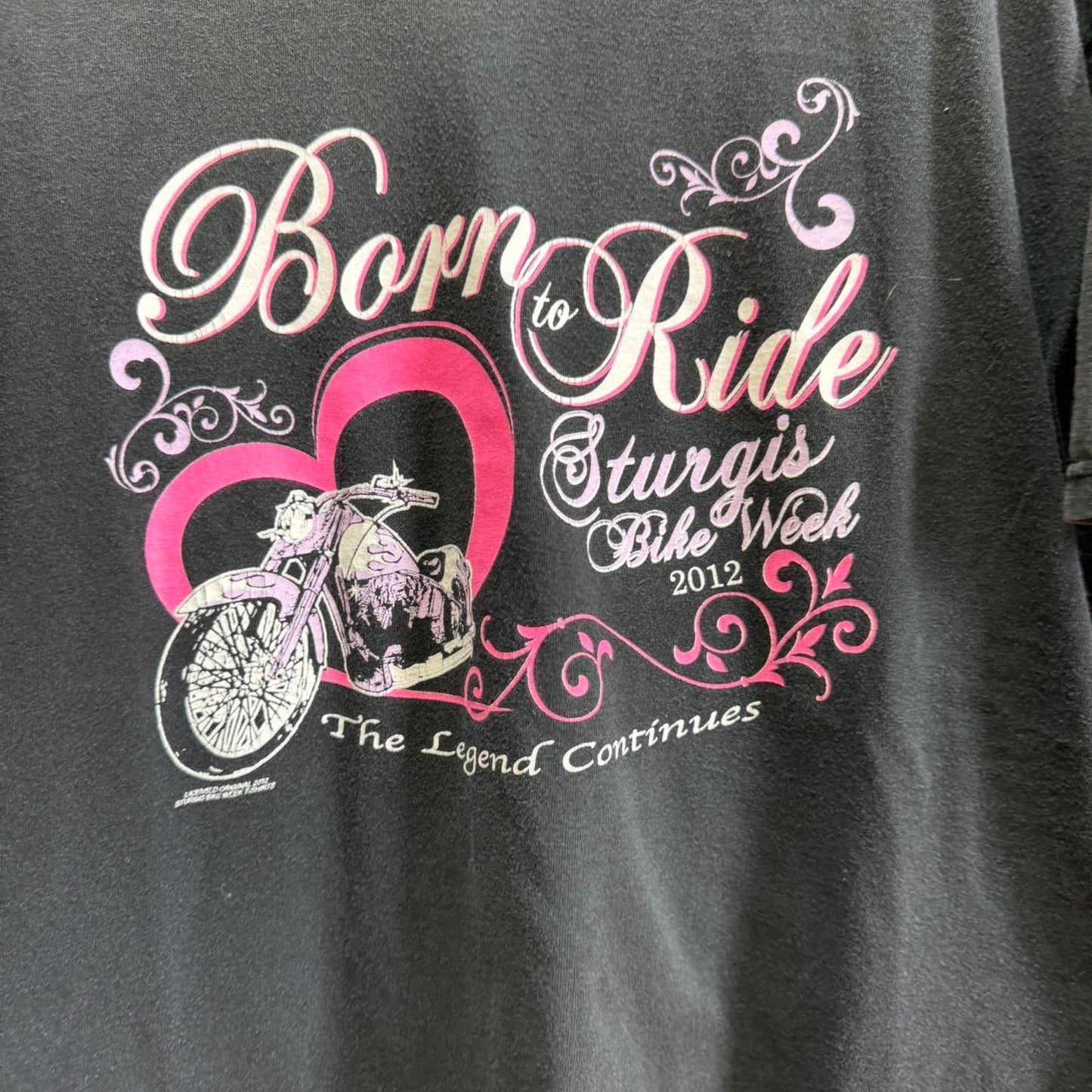 Vintage Y2K Black Hills Rally Biker T-Shirt