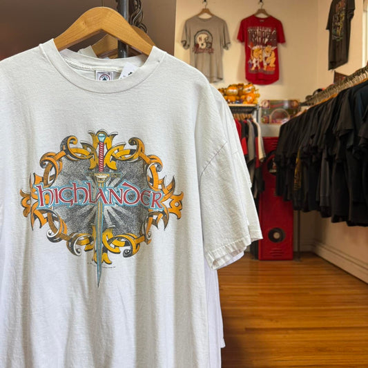 Vintage 90s Highlander Promo Movie T-Shirt