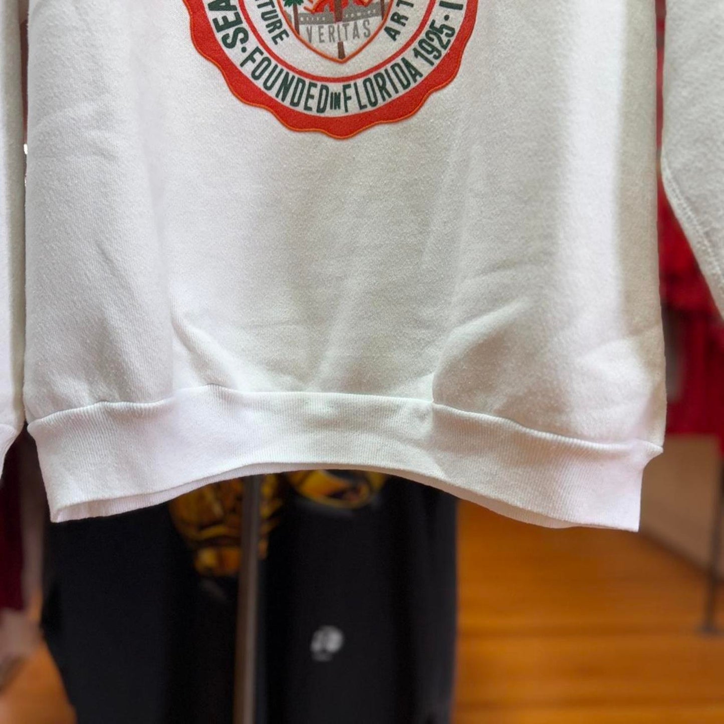 Vintage 90s University of Miami Crest Crewneck