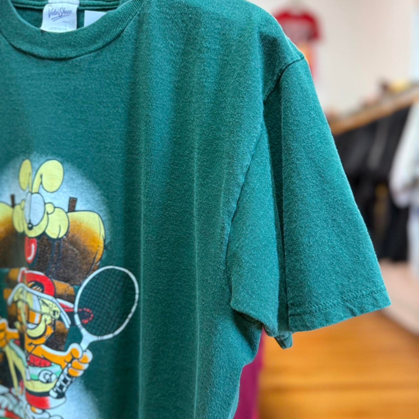 Vintage 90s Garfield and Odie Nebraska Cartoon T-Shirt