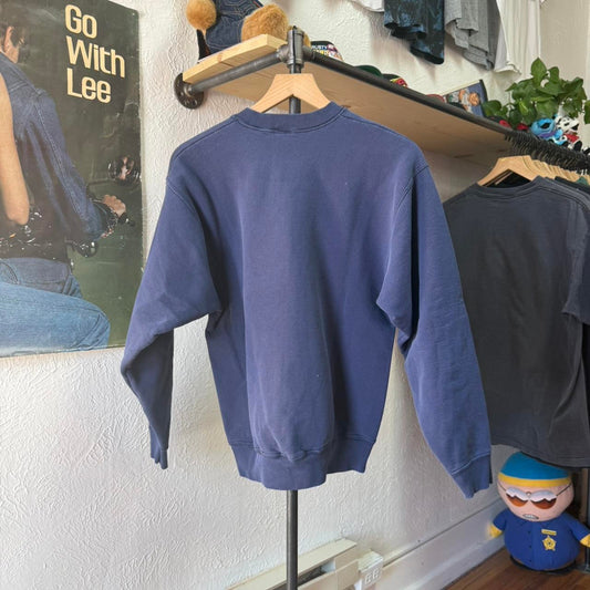 Vintage 90s Nebraska Huskers Plaid N Crewneck - Medium