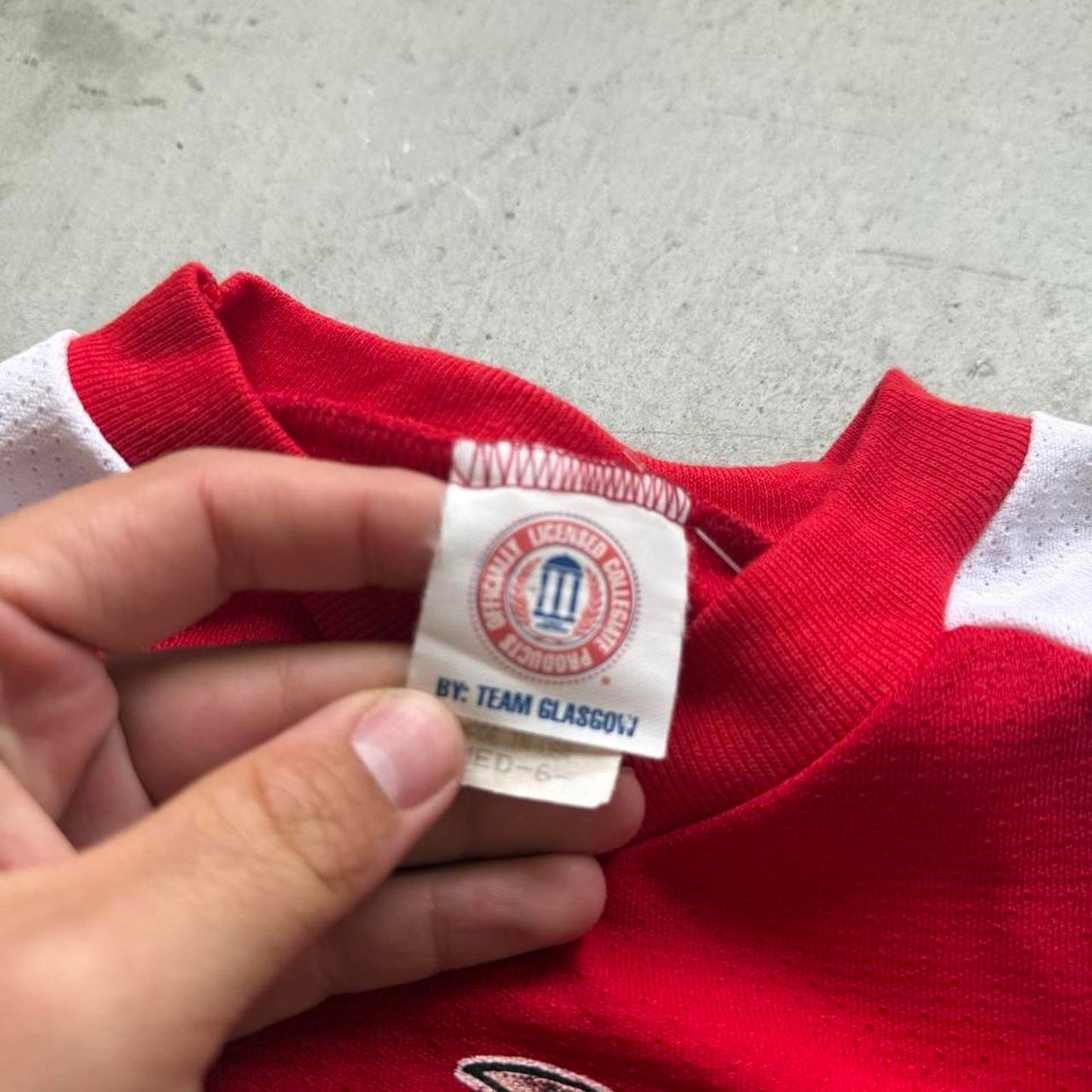 Vintage 90s Nebraska Huskers Taz Jersey - Kids Medium 6-8