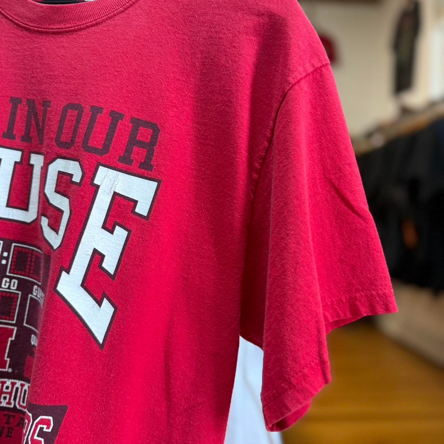 Vintage Y2K Nebraska Huskers Not in Our House T-Shirt