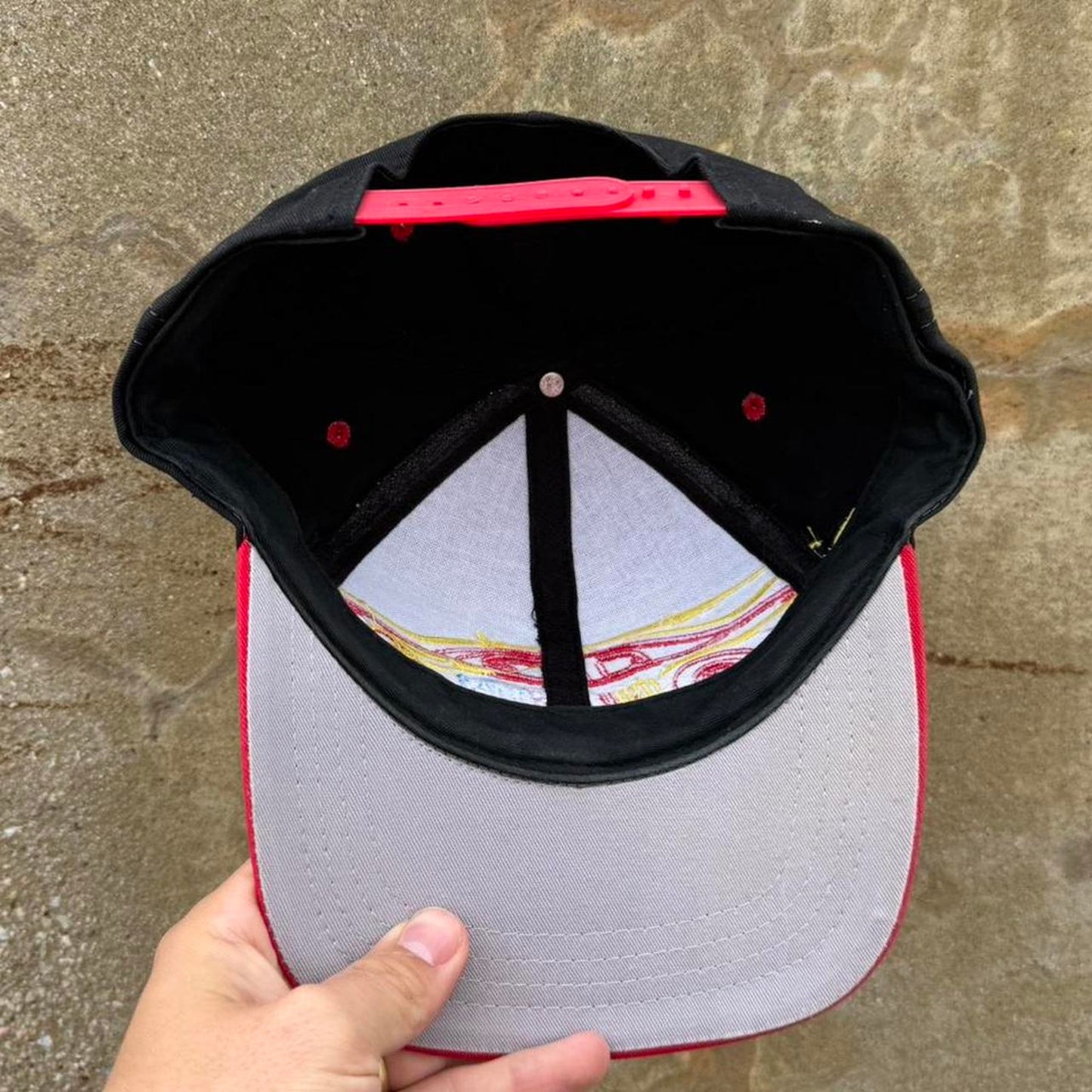 Vintage 90s Nascar Racing Race Car Snapback