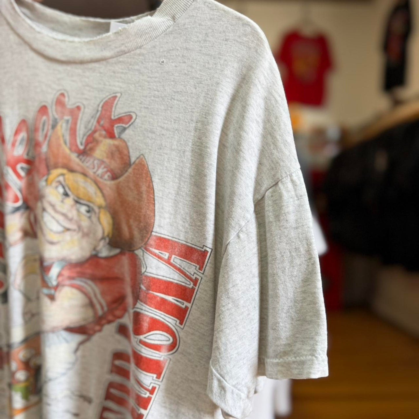 Vintage 90s Nebraska Huskers Xplosion Herbie T-Shirt