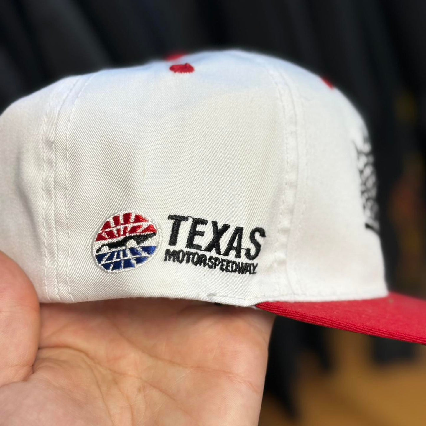 Vintage 90s Texas Motor Speedway NASCAR Racing Race Car Snapback