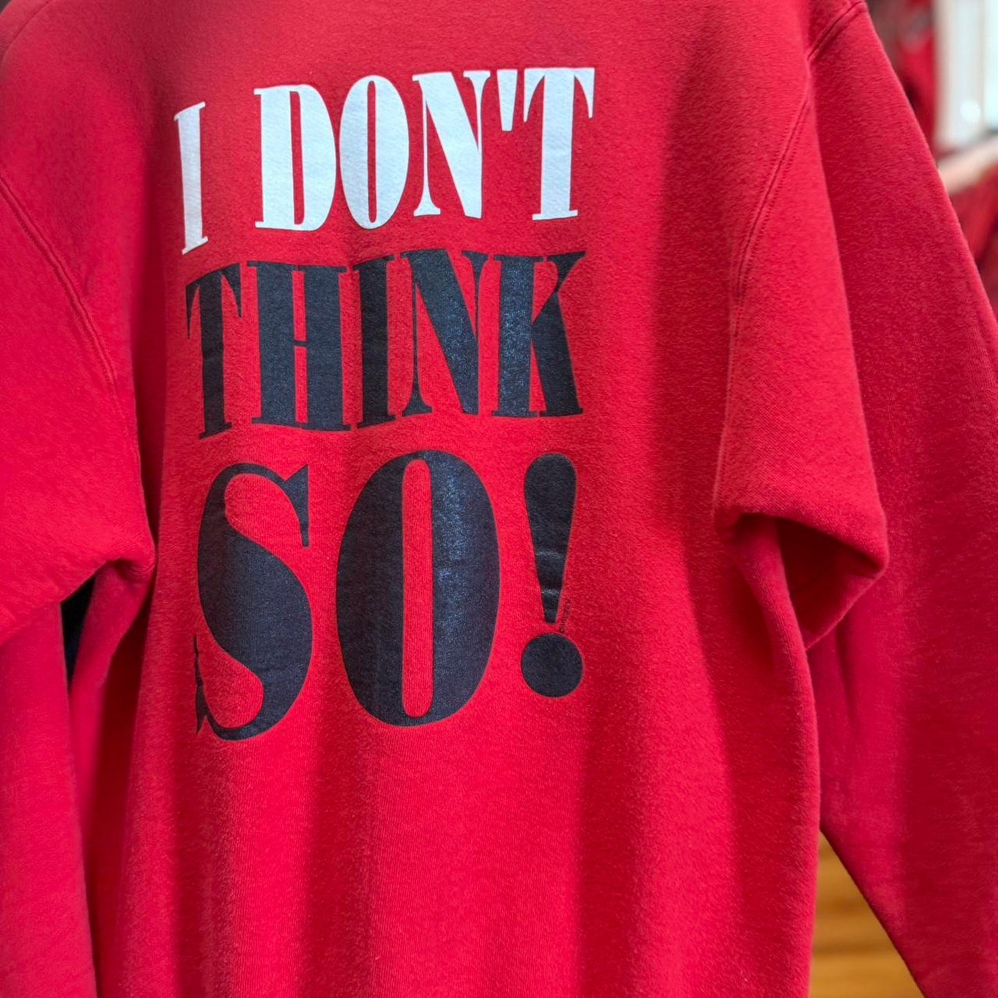 Vintage 90s Nebraska Huskers Life Without Football Crewneck