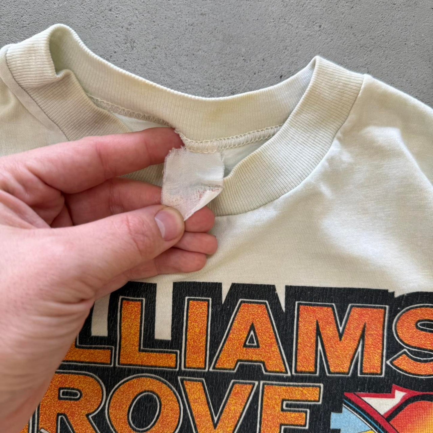 Vintage 80s Williams Grove Dirt Track Racing T-Shirt - Medium