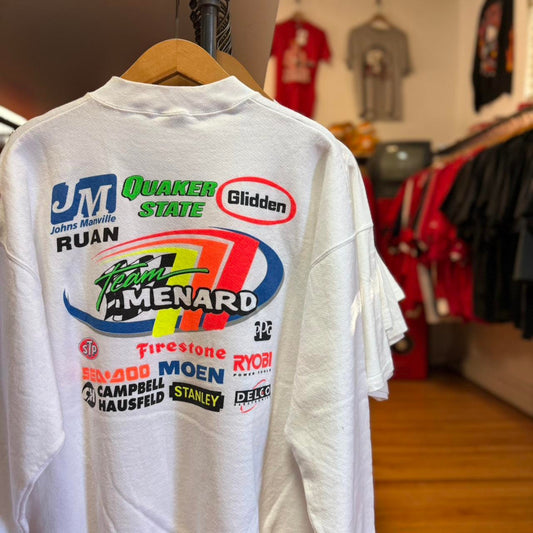 Vintage 90s Indy 509 Racing Racecar Crewneck - X-Large