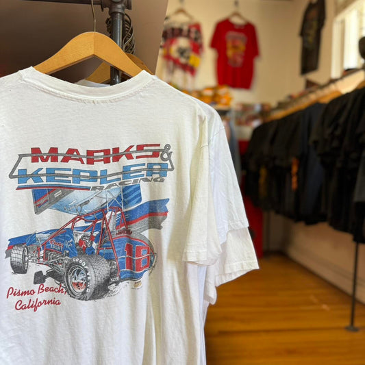 Vintage 90s Knoxville Nationals Racing Race Car NASCAR T-Shirt