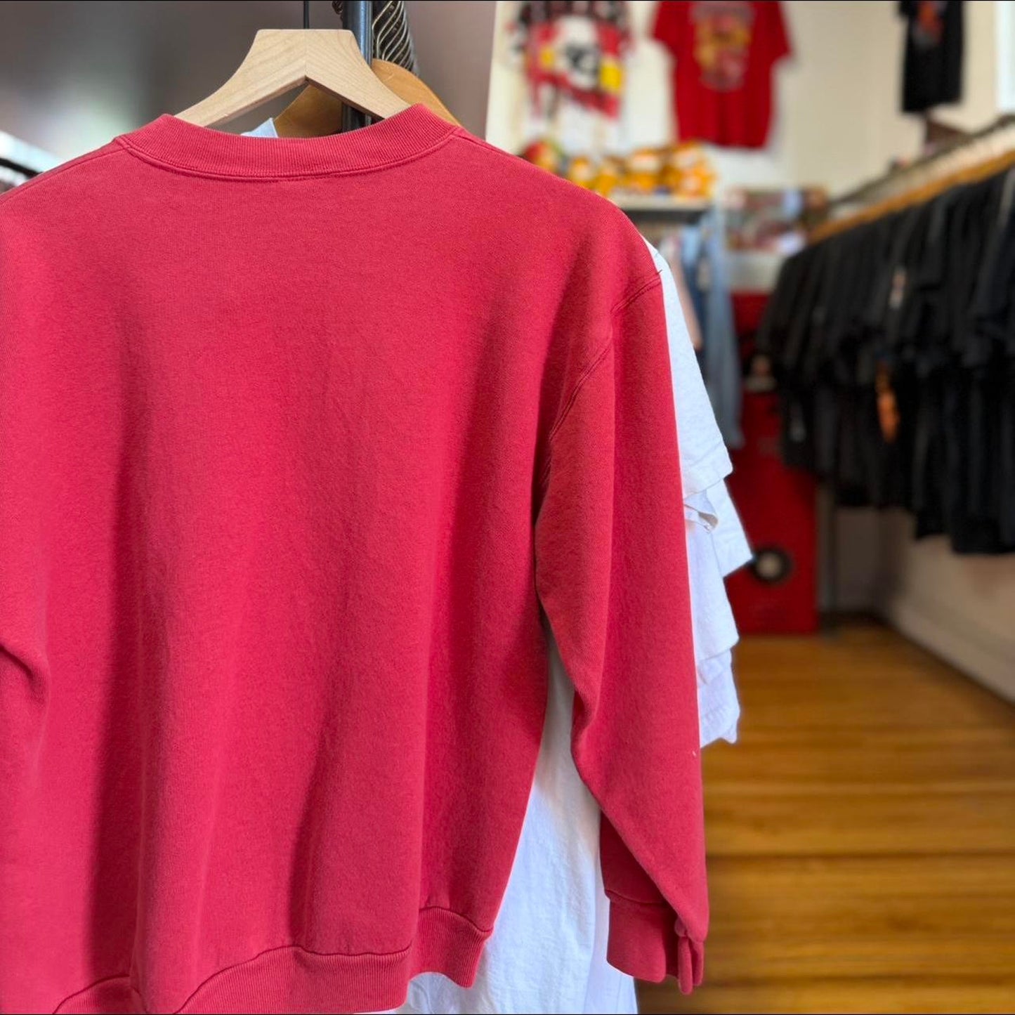 Vintage 90s Nebraska Huskers Embroidered Crewneck