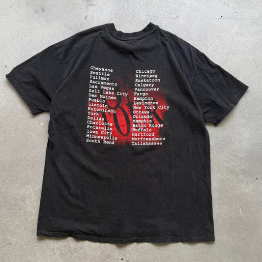 Vintage 90s Garth Brooks On Tour Country Band Music T-Shirt - X-Large