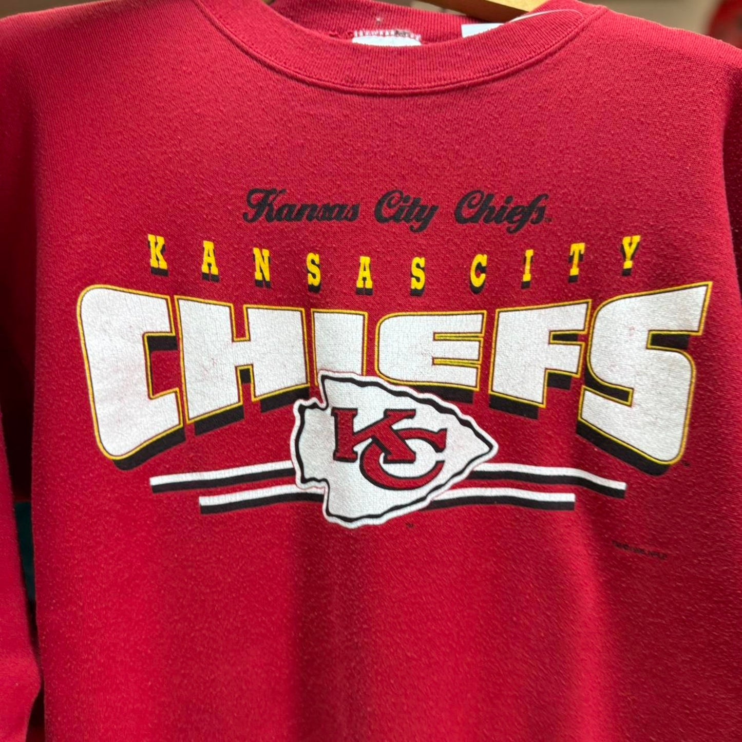 Vintage 90s Kansas City Chiefs NFL Crewneck