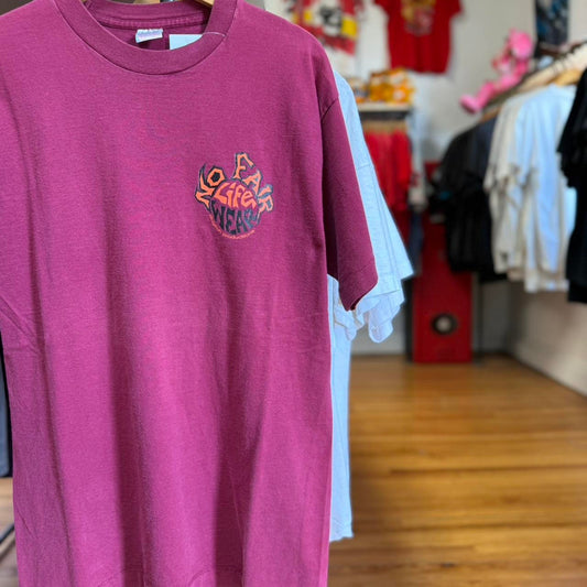 Vintage 90s No Fear Growing Up Humor Text T-Shirt