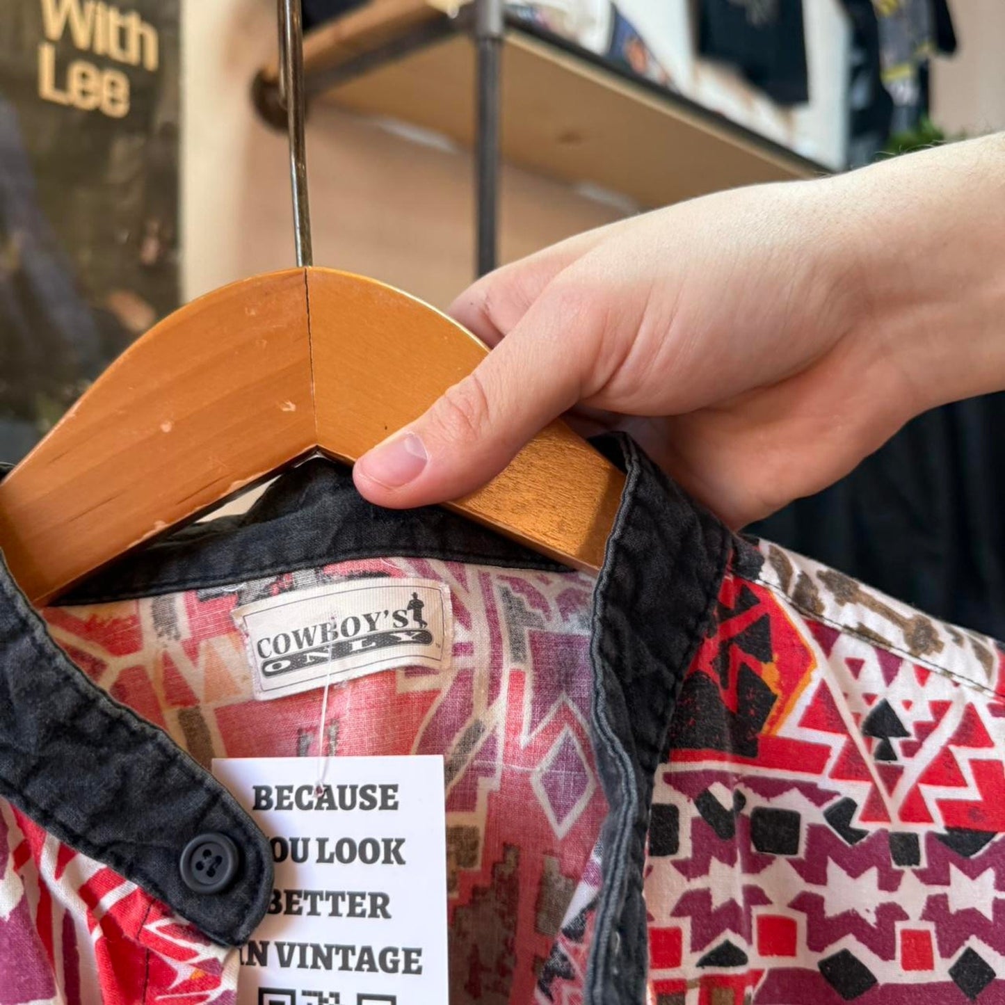 Vintage 90s Funky Disco Patterned Button Up Shirt - X-Large