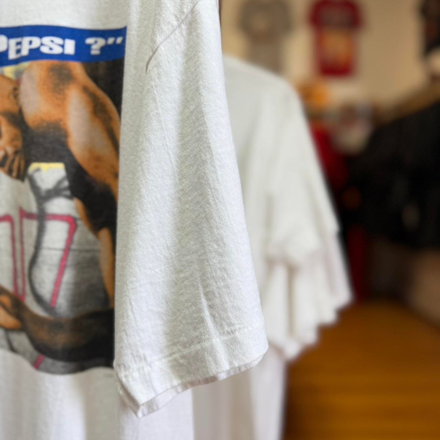 Vintage 90s Give Up My Pepsi Shaq Promo NBA T-Shirt