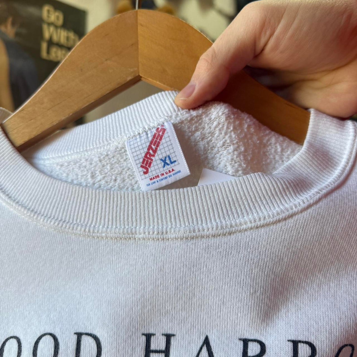 Vintage 90s Good Harbor Vineyard Winery Wine Crewneck - X-Large