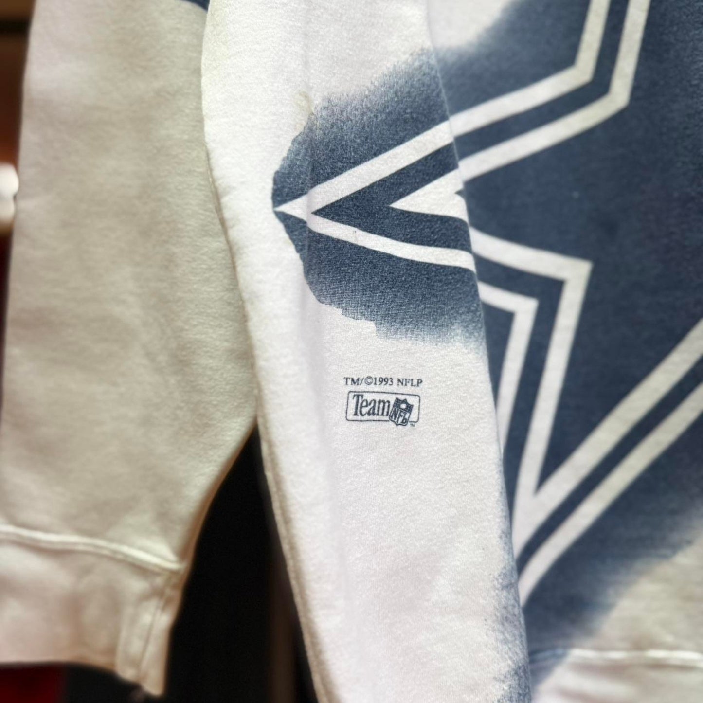 Vintage 90s Dallas Cowboys AOP Magic Johnson Crewneck