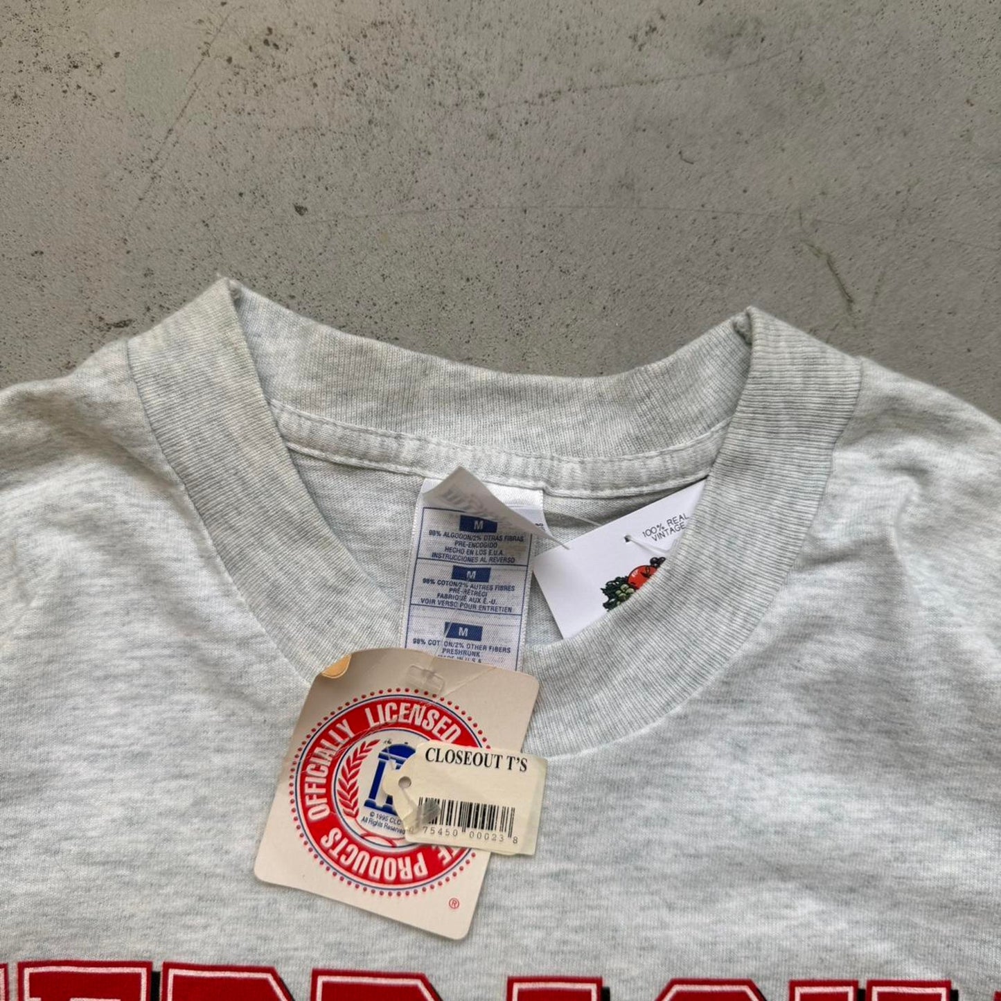 Vintage 1997 Nebraska National Champions Helmet Field T-Shirt - Medium