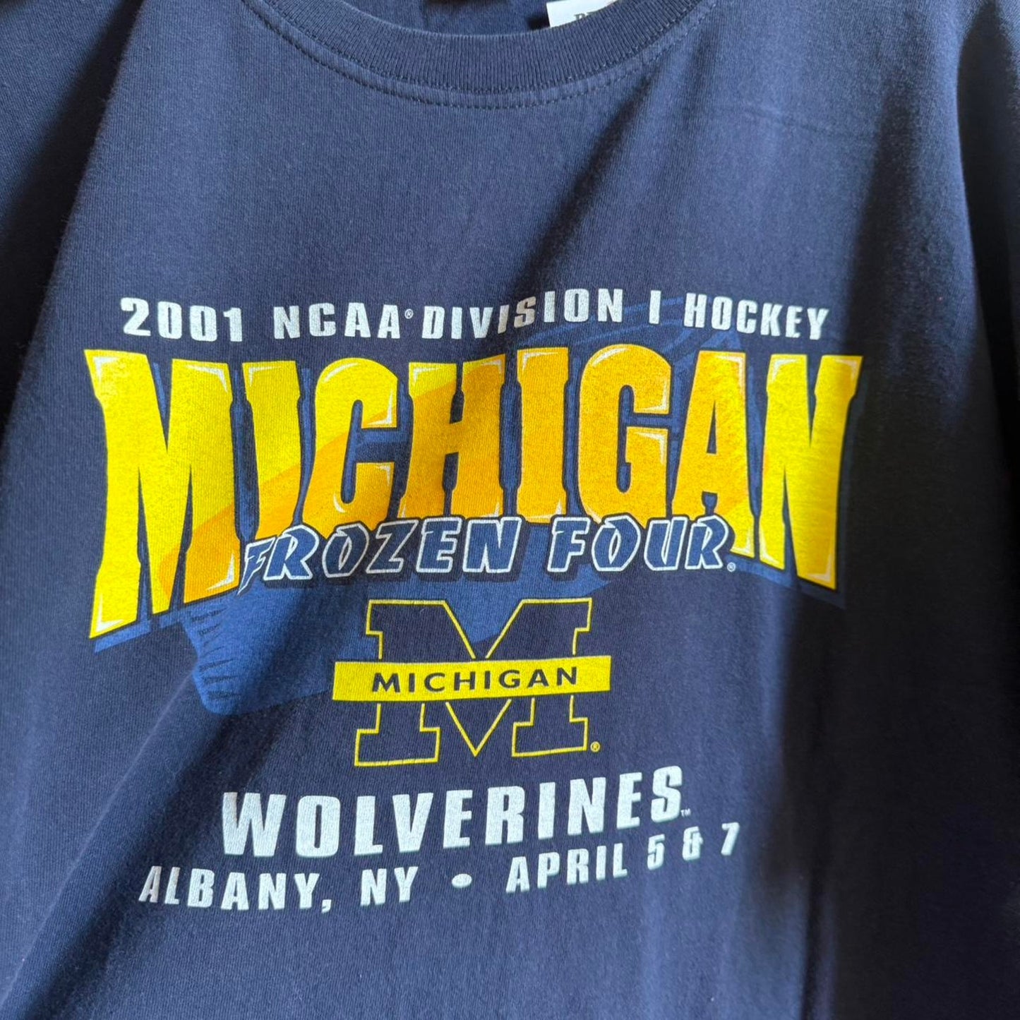 Vintage Y2K Michigan Wolverines Final Four T-Shirt