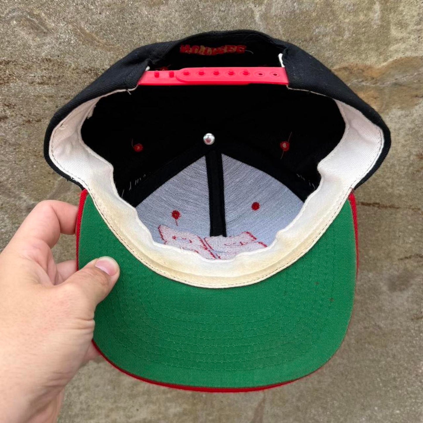 Vintage 90s Ernie Erwin Nascar Racing Race Car Snapback