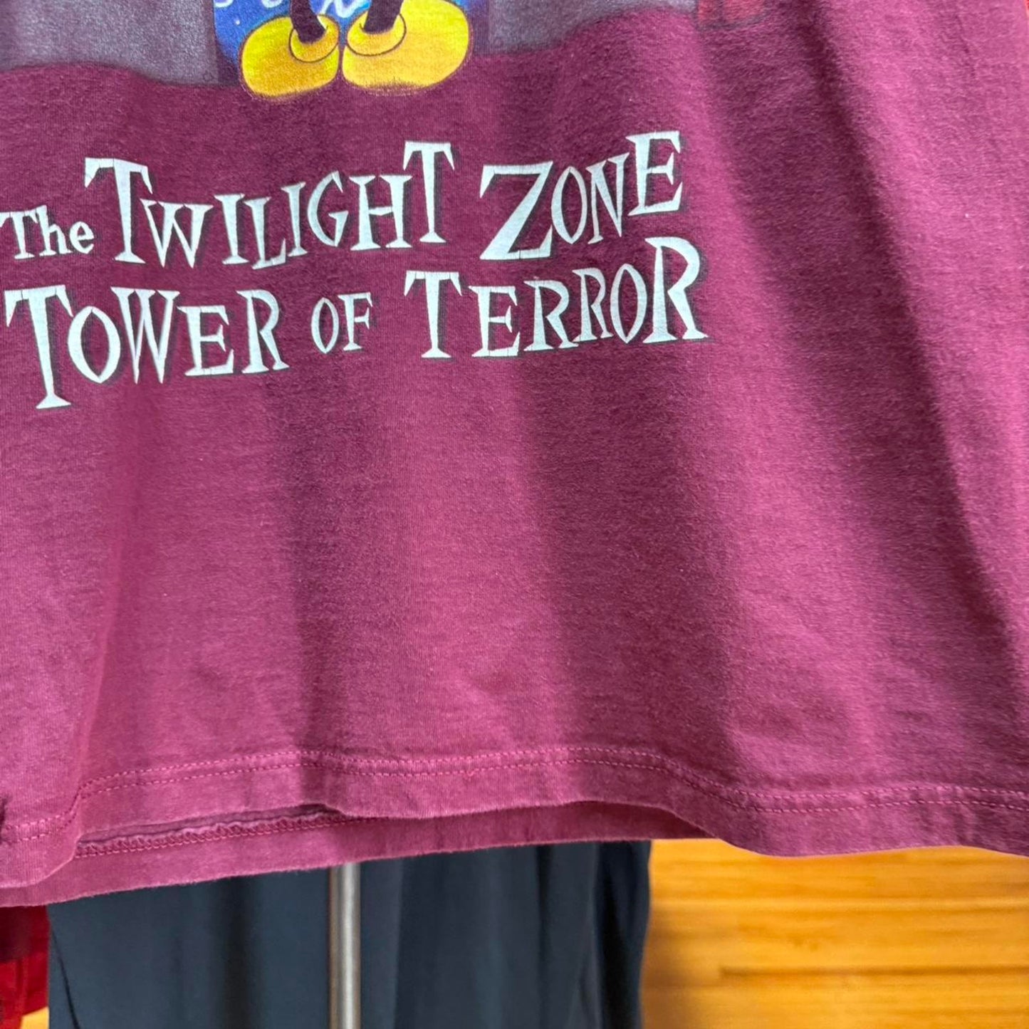 Vintage 90s Disney Mickey Mouse Twilight Zone T-Shirt