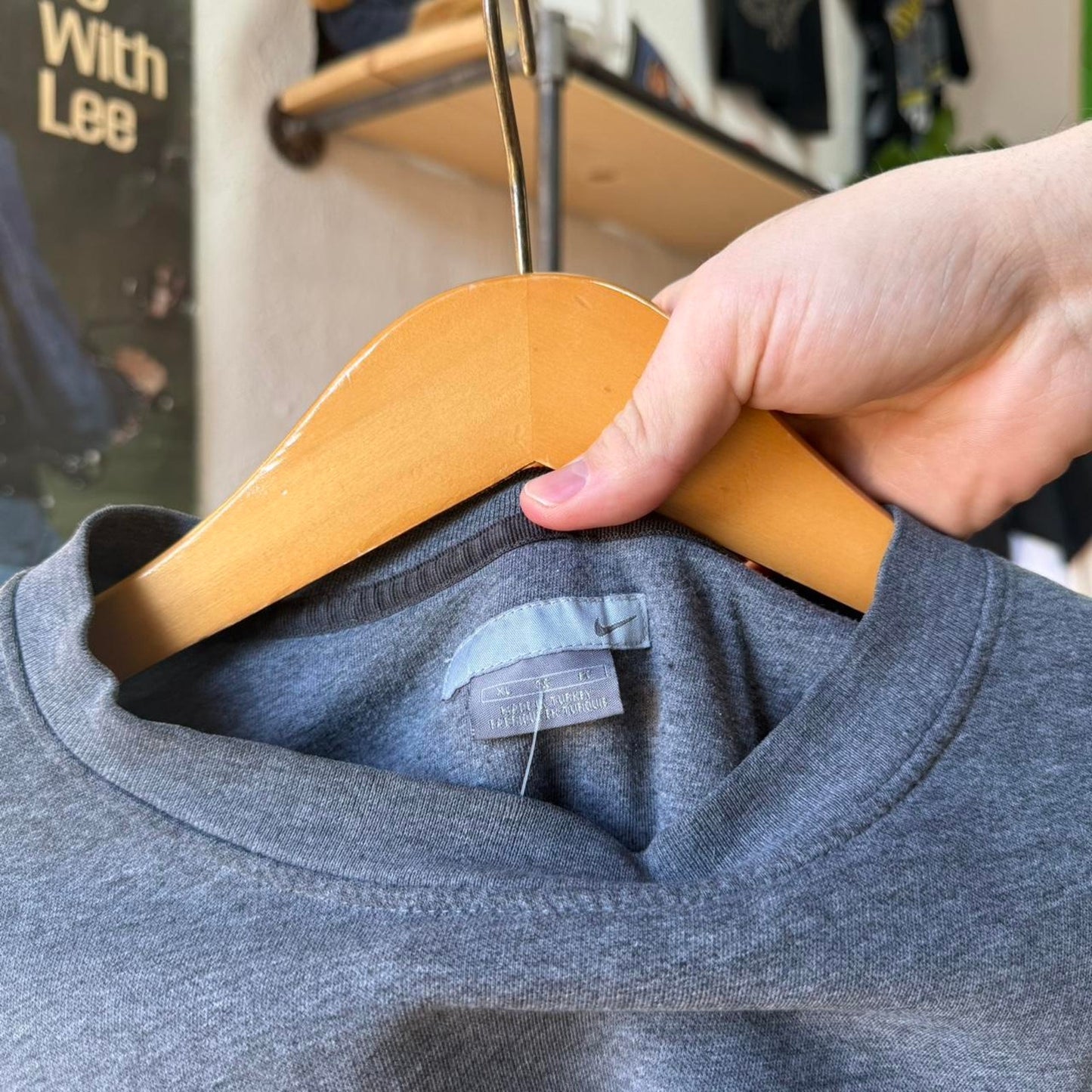 Vintage 90s Nike Side Swoosh Crewneck - X-Large