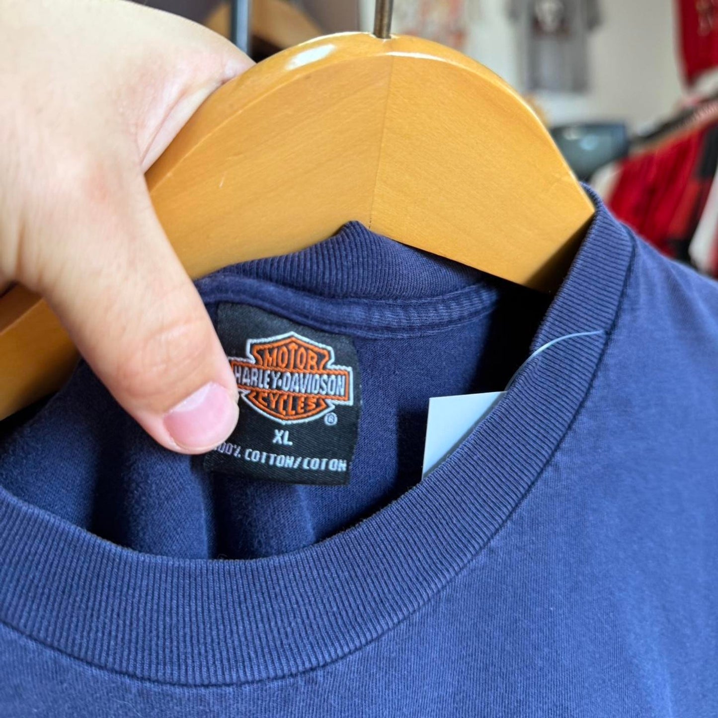 Vintage 90s Harley Davidson Motorcycles Biker T-Shirt