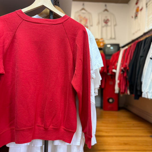 Vintage 90s Nebraska Huskers Spell Out Crewneck - Large